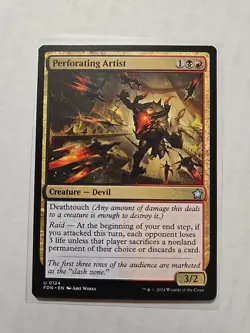 Perforating Artist - Foundations - LP - Uncommon - Creature - MTG Magic - Image 1