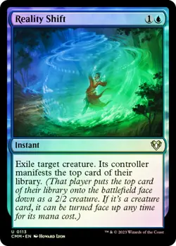 Reality Shift - FOIL - MTG - Commander Masters - NM - Image 1