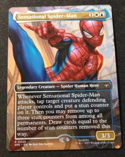 Sensational Spider-Man - Borderless - SPE - MTG - EN - NM - 0025 - Image 1