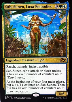 Sab-Sunen, Luxa Embodied Non- Foil M Aetherdrift 221 NM - Image 1