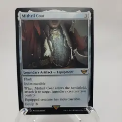 MTG Mithril Coat 0245 Universes Beyond: LOTR Tales of Middle-Earth NM Unplayed - Image 1