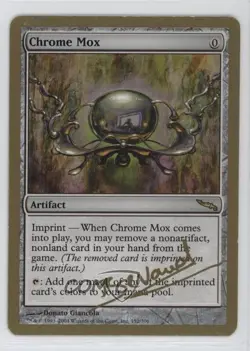Chrome Mox Manuel Bevand Magic: San Francisco World Championships Decks #152 - Image 1