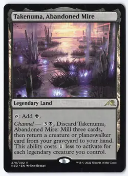 Takenuma, Abandoned Mire R Kamigawa: Neon Dynasty 278 LP - Image 1
