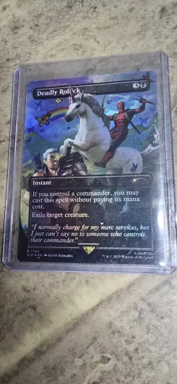 Deadly Rollick (Rainbow Foil) Secret Lair Drop Foil Rare Instant MTG NM - Image 1