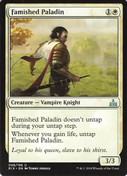 Famished Paladin Rivals of Ixalan Regular - Image 1