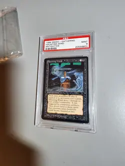 Haunting Wind MTG PSA Graded Mint 9 - Image 1