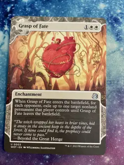Grasp Of Fate NM/M* ENCHANTING TALES Wilds Of Eldraine 0003 mtg - Image 1