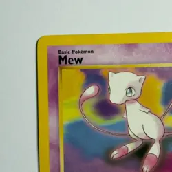 Pokemon TCG Mew Black Star Promo 8 WOTC Vintage 1999 - Image 3