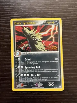 Pokemon Dark Tyranitar Reverse Holo STAMPED EX Team Rocket Returns 19/109 NM - Image 2
