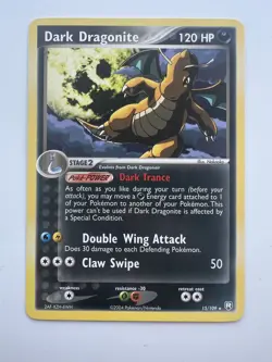 Dark Dragonite Pokemon TCG 15/109 Non Holo - Team Rocket Returns - Image 1
