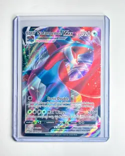 Salamence VMAX 144/189 ULTRA RARE HOLO Darkness Ablaze Pokemon English - MINT - Image 2