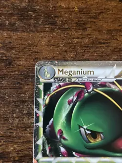 Pokemon Tcg Meganium HGSS08 Pokemon Heart Gold Soul Silver Promo Holo MP - Image 3