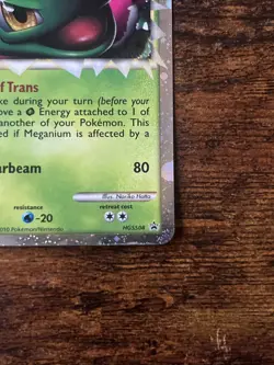 Pokemon Tcg Meganium HGSS08 Pokemon Heart Gold Soul Silver Promo Holo MP - Image 5