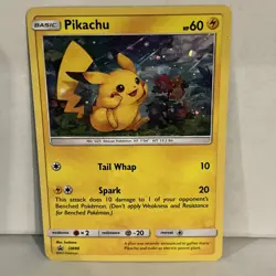 Pokemon - Pikachu SM86 - Black Star Promo MP - Image 1