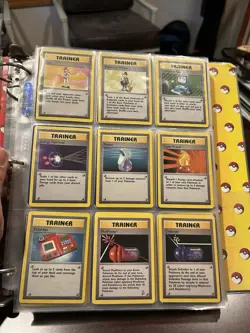 Pokemon TCG Vintage Collection Binder, Base Set, Trainers etc. - Image 2