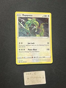 Pokemon Sea & Sky - Rayquaza - SWSH029 - Promo Cosmos Holo - M/NM - Image 1