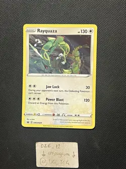 Pokemon Sea & Sky - Rayquaza - SWSH029 - Promo Cosmos Holo - M/NM - Image 2