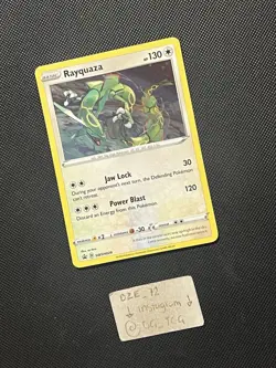 Pokemon Sea & Sky - Rayquaza - SWSH029 - Promo Cosmos Holo - M/NM - Image 4