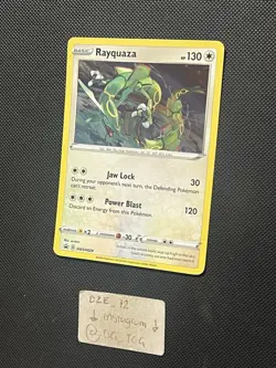 Pokemon Sea & Sky - Rayquaza - SWSH029 - Promo Cosmos Holo - M/NM - Image 5