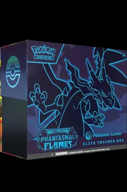 PREORDER PRESALE Phantasmal Flames Pokemon Center Elite Trainer Box SHIPS 11/14 - Image 1