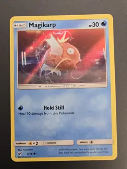 Pokemon Magikarp (Holo Common) #8/18 Detective Pikachu Holo TCG MP - Image 3