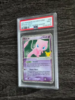 2021 Pokemon Celebrations Mew Ex-Holo Classic Collection- #88/92 PSA 9 MINT - Image 2
