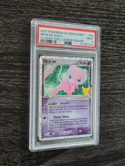 2021 Pokemon Celebrations Mew Ex-Holo Classic Collection- #88/92 PSA 9 MINT - Image 3