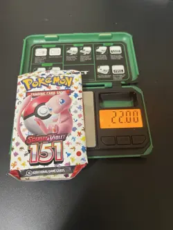 Heavy! 22.00g Pokemon 151 Booster Pack ?? Factory Sealed New - Image 1