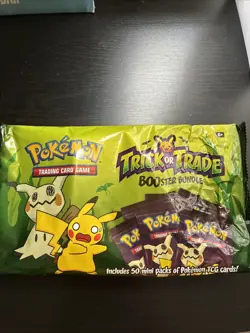 Nintendo Pokemon TCG Trick or Trade BOOster Bundle - 50 Packs 820650855306 - Image 2