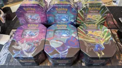 Pokemon TCG Azure Legends Tin - Set of 3 - Factory Sealed - BRAND NEW - Image 1