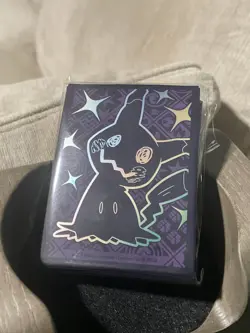 Pokemon TCG Paldean Fates ETB Card Sleeves Mimikyu 65ct - Image 1