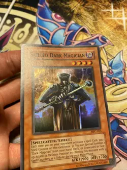 (VC) YUGIOH SKILLED DARK MAGICIAN MFC-065 UNLIMITED SUPER RARE LP - Image 3
