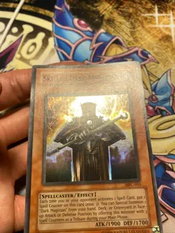 (VC) YUGIOH SKILLED DARK MAGICIAN MFC-065 UNLIMITED SUPER RARE LP - Image 4