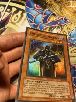 (VC) YUGIOH SKILLED DARK MAGICIAN MFC-065 UNLIMITED SUPER RARE LP - Image 5