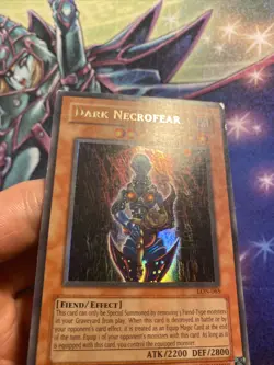 (AA) Yugioh - Dark Necrofear LON-065 Unlimited Edition Ultra Rare MP (1) - Image 3