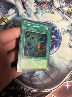 (103) Yugioh Heavy Storm MRD-142 Super Rare Unlimited LP - Image 2