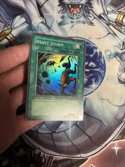 (103) Yugioh Heavy Storm MRD-142 Super Rare Unlimited LP - Image 3