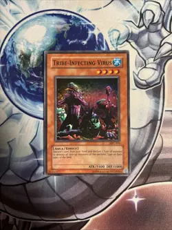 (103) Yugioh Tribe-Infecting Virus MFC-076 Super Rare Unlimited MP - Image 1