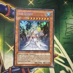 Yugioh! Ice Queen SOVR-EN094 Secret Rare Unlimited NM - Image 1