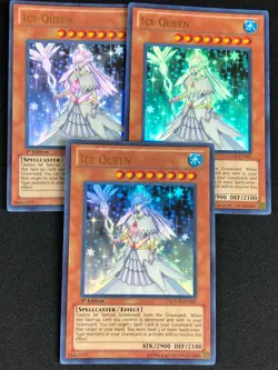 YUGIOH ICE QUEEN LCGX-EN207 1ST ULTRA X3 NM - Image 1