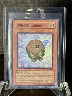 YuGiOh! - Super Rare - WINGED KURIBOH [GX1-EN002] - Unlimited - Near Mint (NM) - Image 3