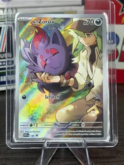 N's Zorua 189 Sv: Scarlet & Violet Promo Cards Holo Pokemon TCG - NM - Image 1