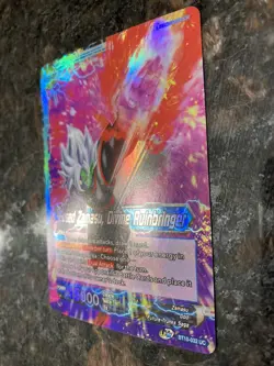 Fused Zamasu Divine Ruinbringer BT10 Leader Foil Dragon Ball Super Card Game NM - Image 2