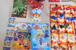 VTG Bakugan Lot of 60 Figures Magnetic & Reg. Cards Storage Battle Brawl Arena - Image 2