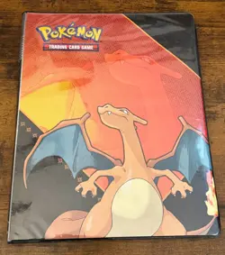 Ultra Pro Pokemon Charizard Binder - 10 Pg/90-180 Card Capacity - USED - Image 1