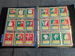 Pokemon Card Top Sun Blue 150 Types Complete Carddass Old Back 2000 Game Chariza - Image 4