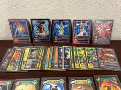 Vintage 2004-2005 Digimon CCG Card Lot, Holo and Gold Text Cards! - Image 2