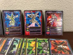 Vintage 2004-2005 Digimon CCG Card Lot, Holo and Gold Text Cards! - Image 5
