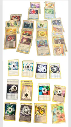 Pokemon Card Lot- reverse holo trainers and special energy - Image 1