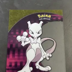 2000 Topps Pokemon #150 Mewtwo PC5 Animation Clear Card - Image 3